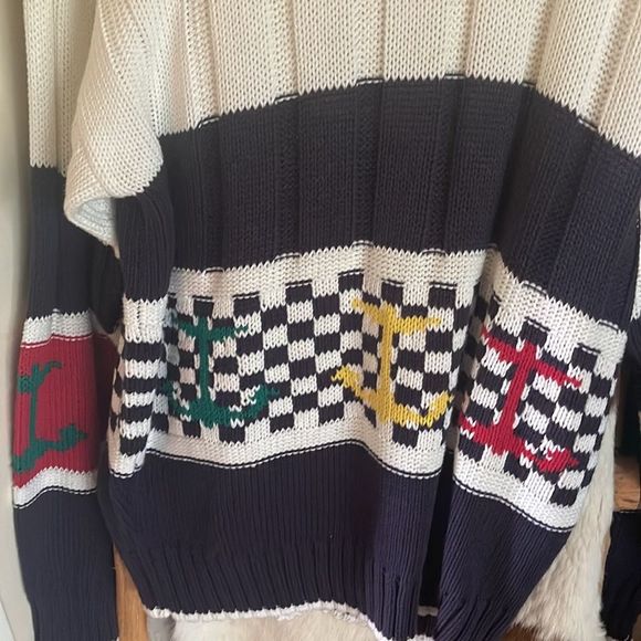 RARE Vintage 1990s Nautical Sweater - Picture 3 of 6